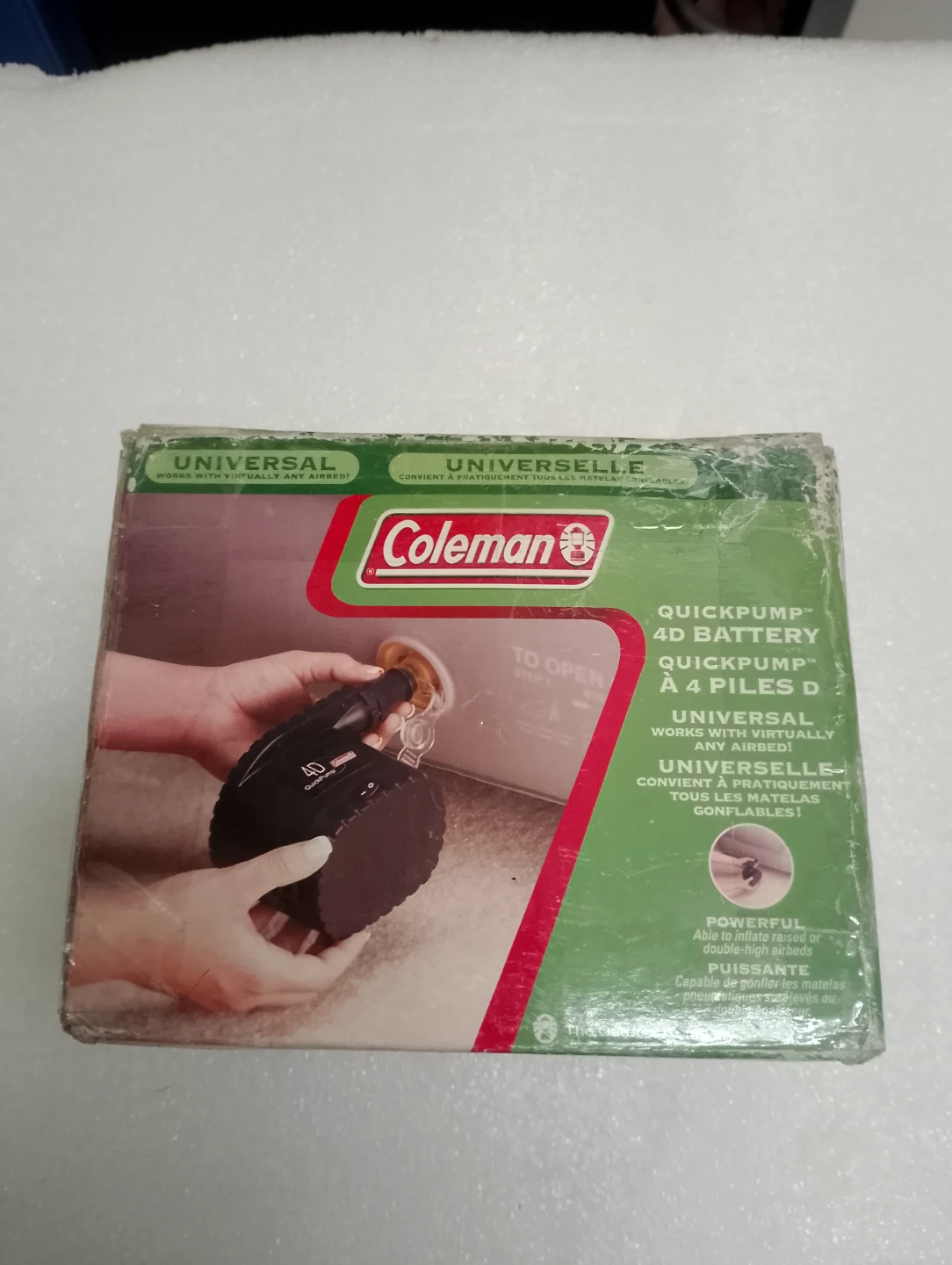 BNIB!!! Coleman QuickPump 4D Battery Air Pump - photo 2