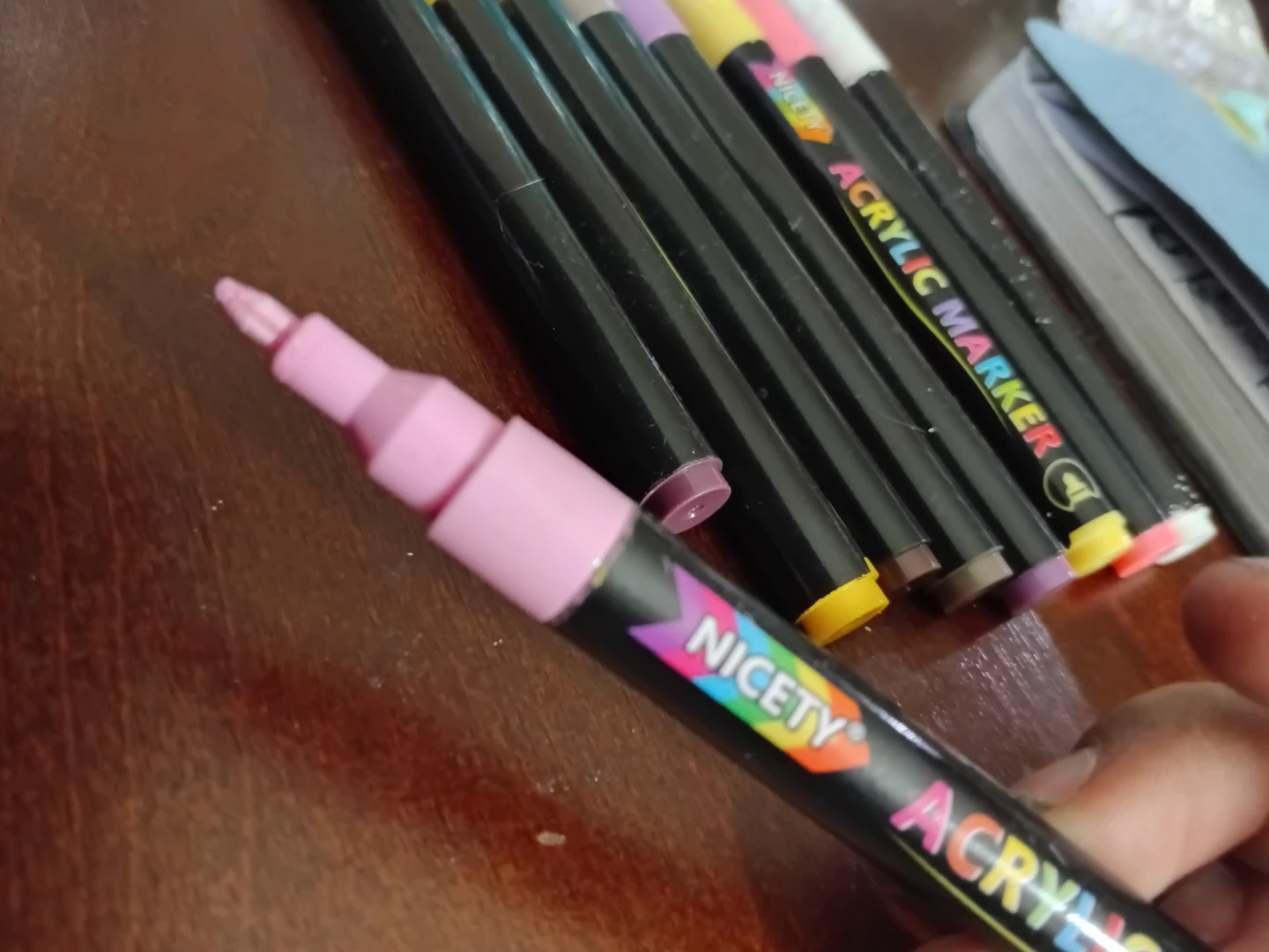 Nicety Acrylic Markers - Set of 9🥕
