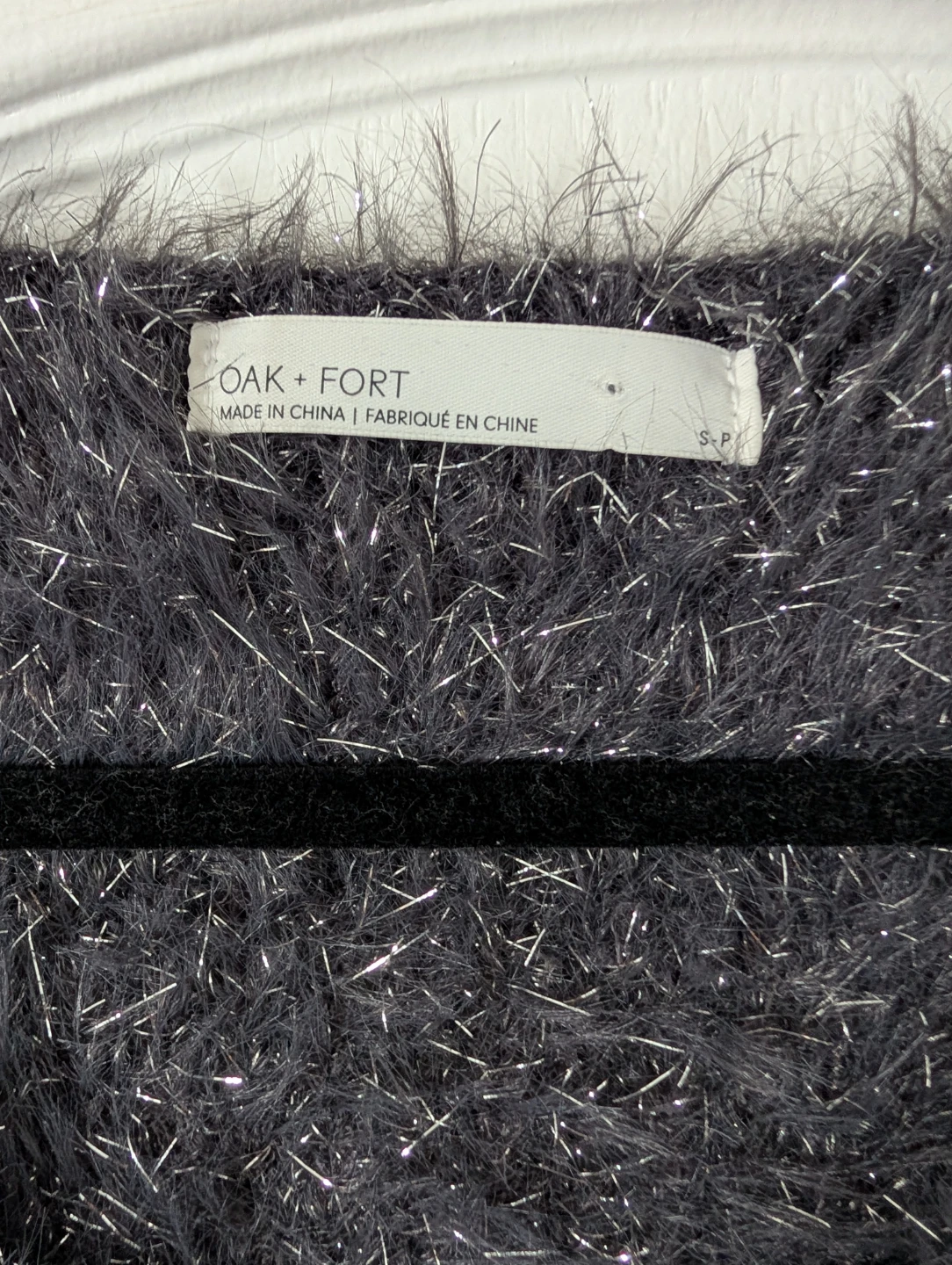 Oak + Fort Fuzzy Sparkle Sweater - photo 2