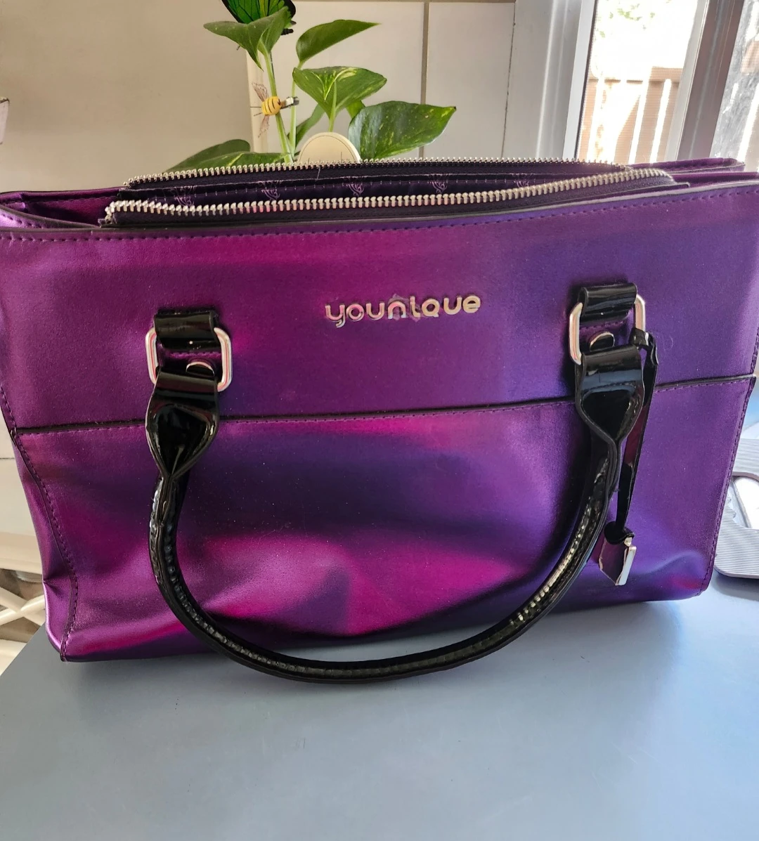 Younique Purple Tote Bag
