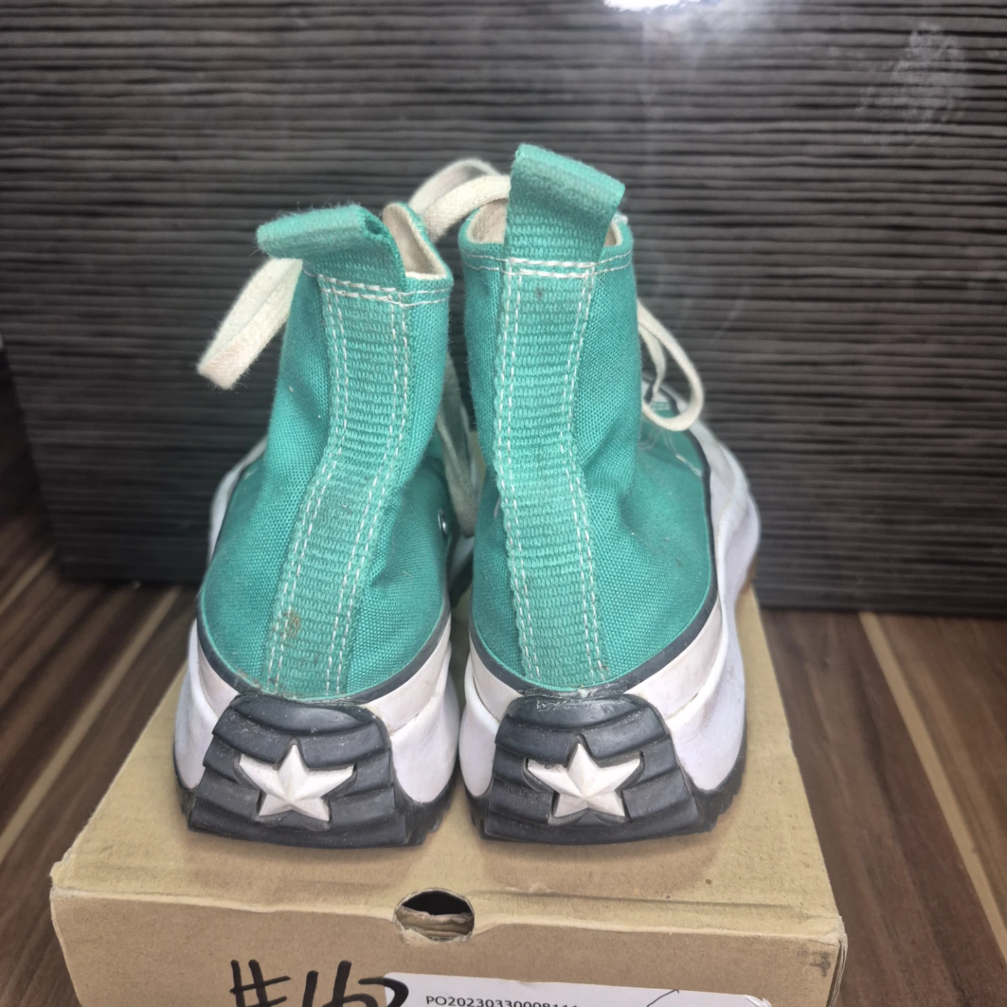 Converse Run Star Hike High Top Sneakers - Teal - photo 4