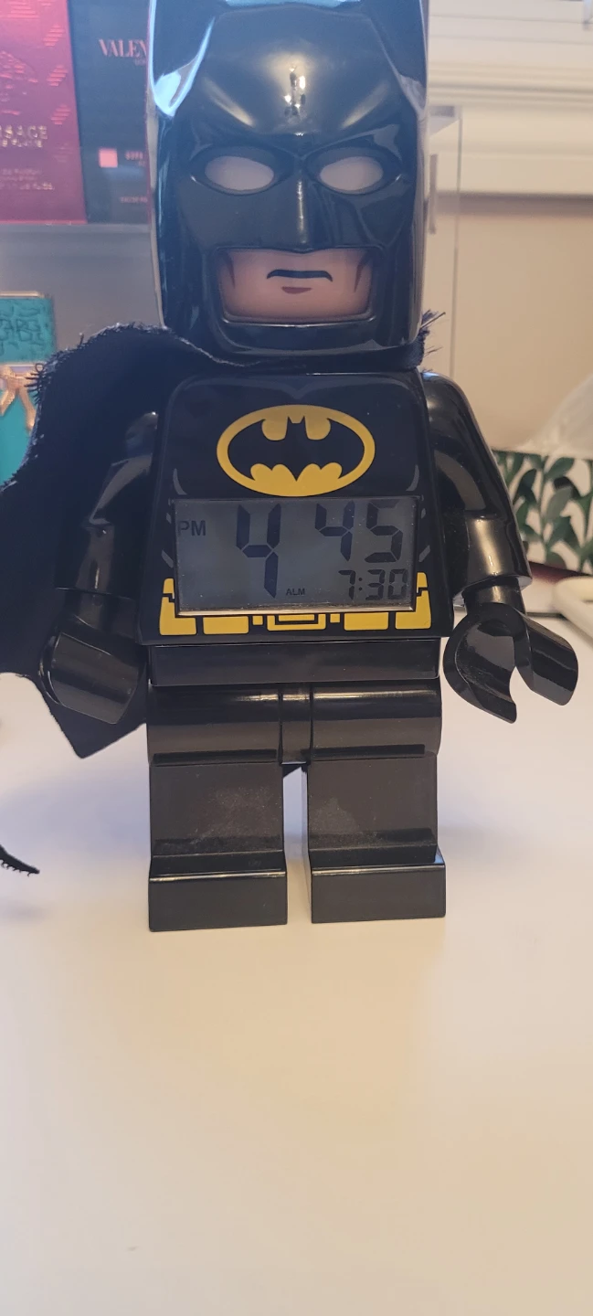LEGO DC Comics Super Heroes Batman Mini-Figure Alarm Clock