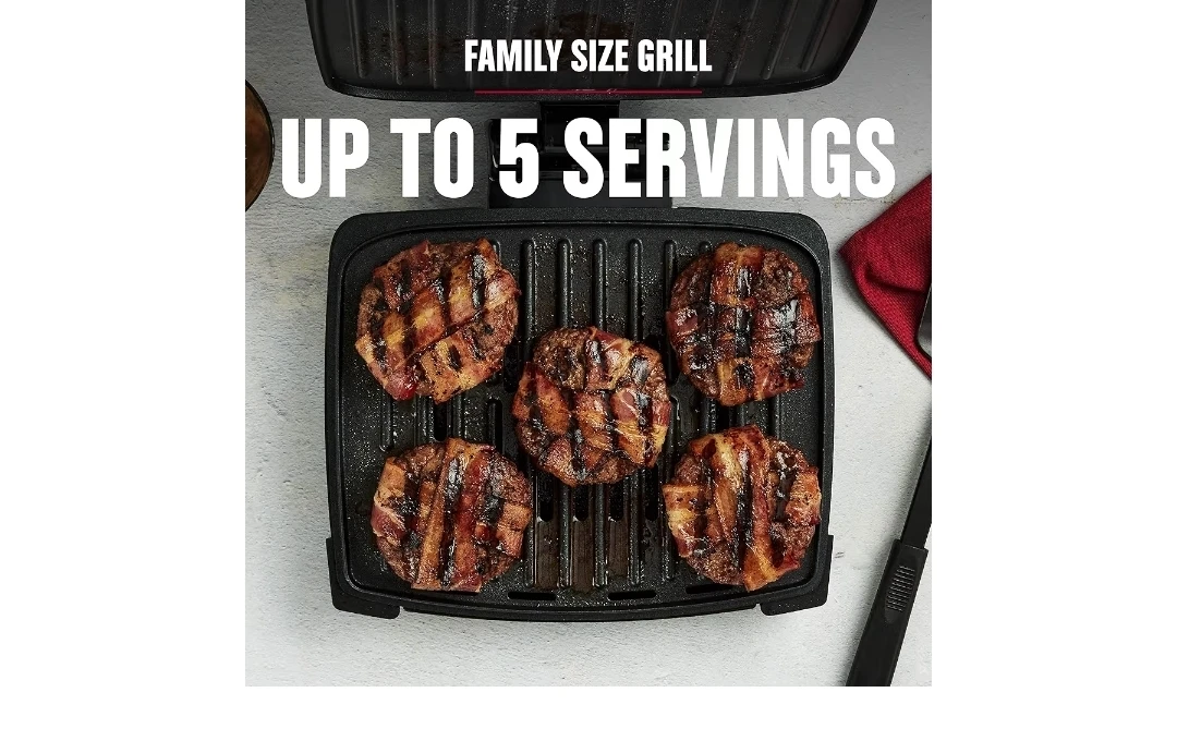 George Foreman Family Size Grill - Black - photo 2