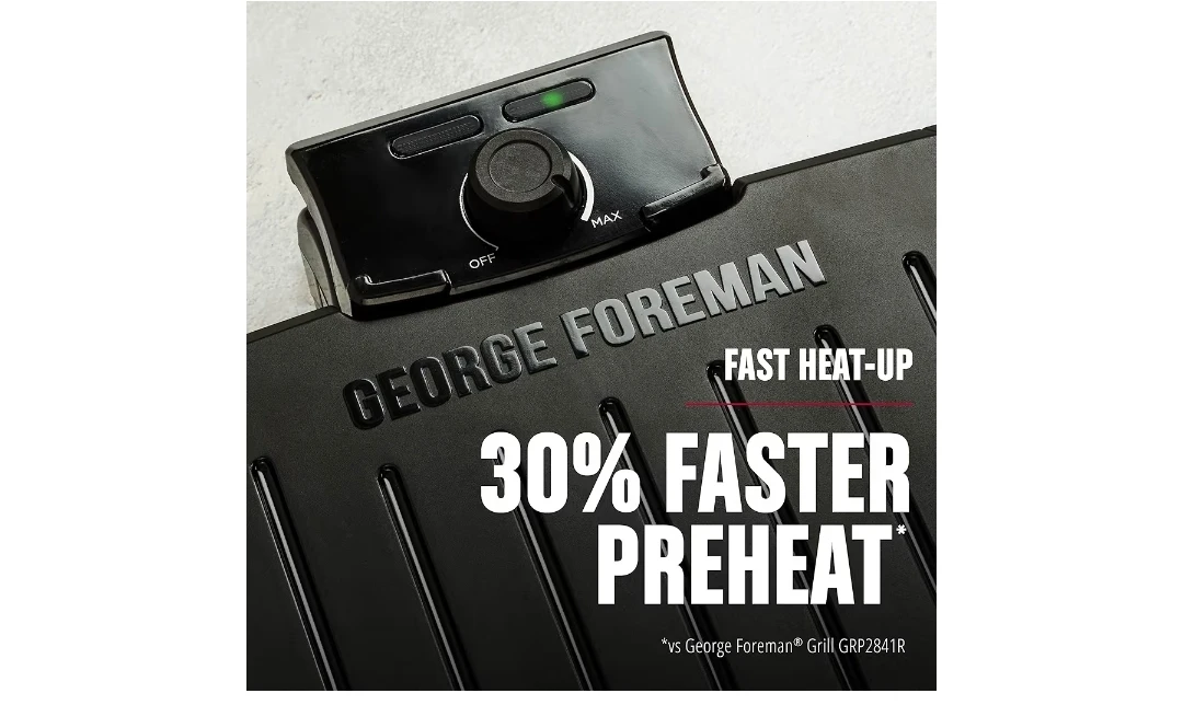 George Foreman Family Size Grill - Black - photo 3