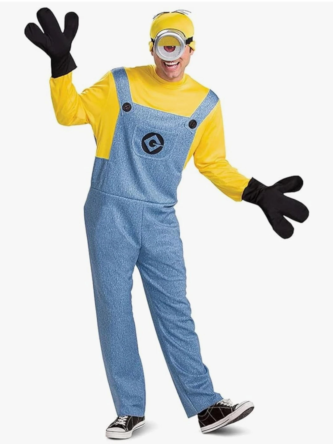 Minions Stuart Adult Costume Size 38-40