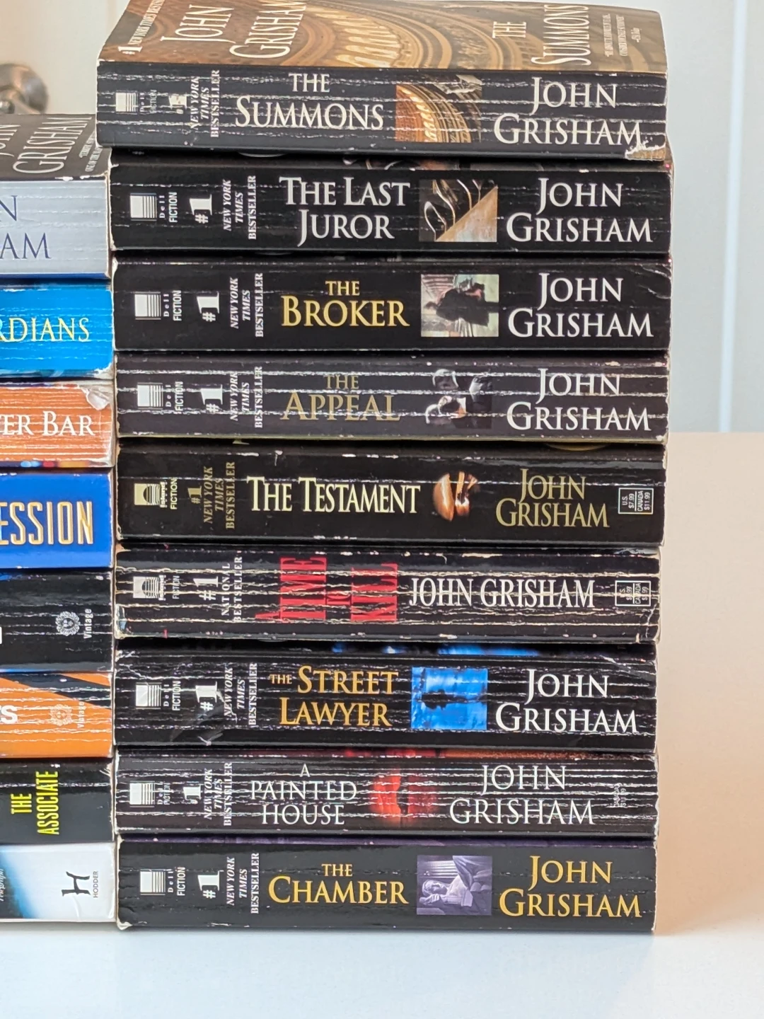 17 John Grisham Paperback Novels - photo 2