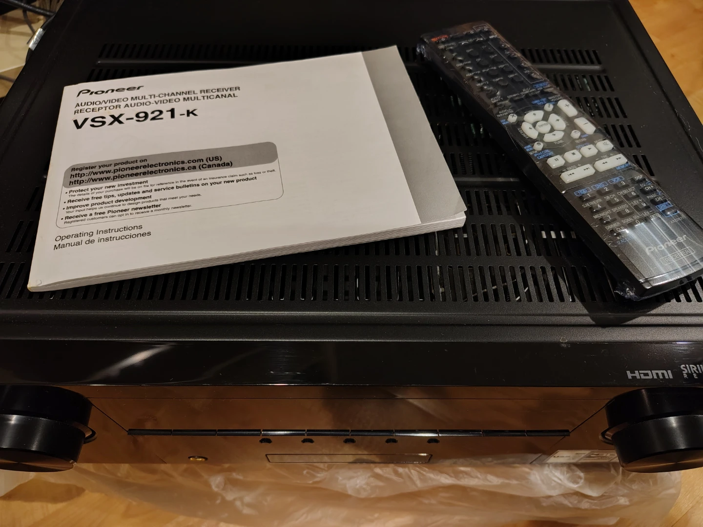 Pioneer VSX-921-K 770W 7.1 HDMI Home Theater Receiver - photo 4
