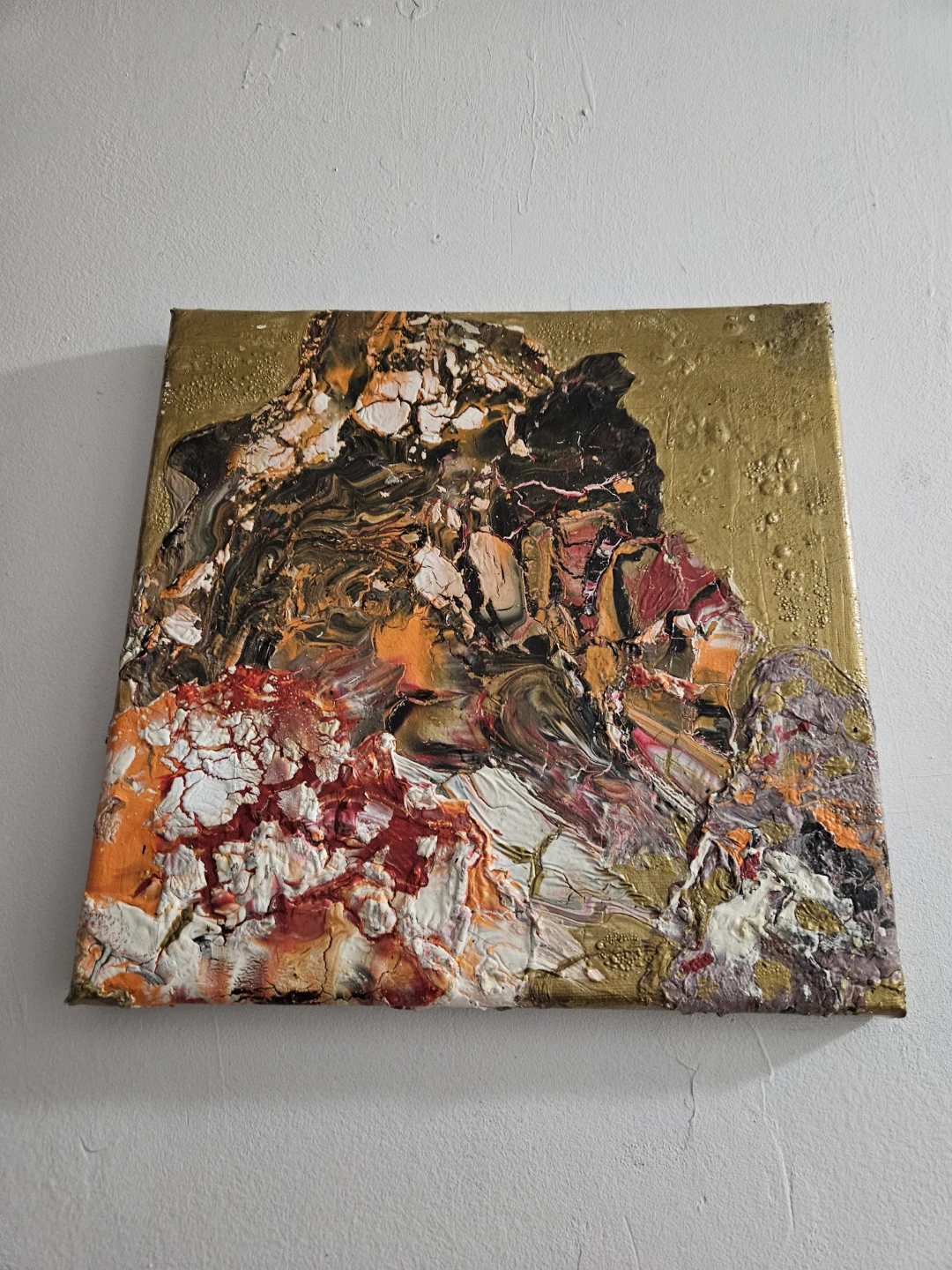 Abstract Acrylic Painting 25cm x 25 cm - photo 2