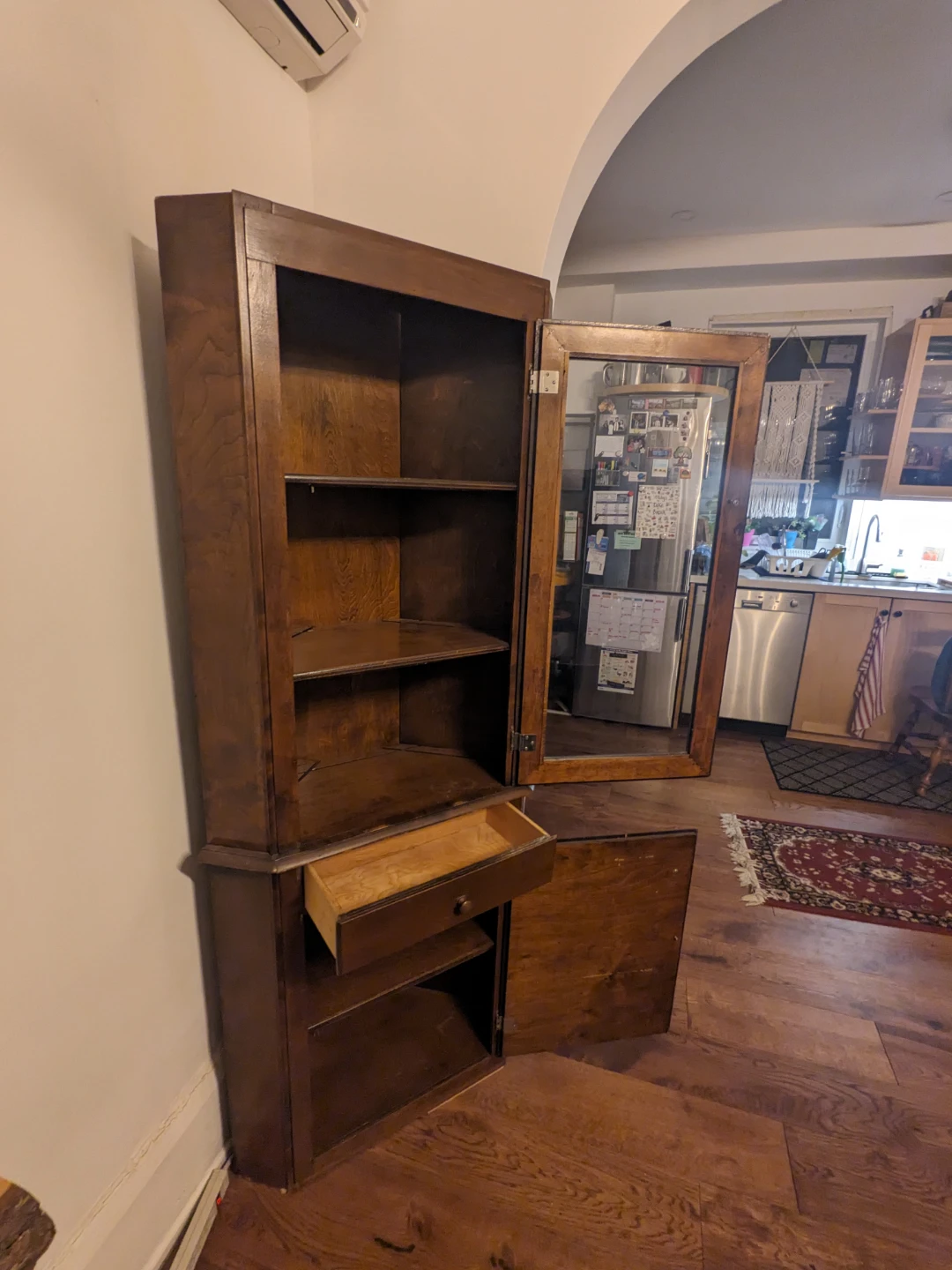 Vintage Corner Cabinet - photo 3