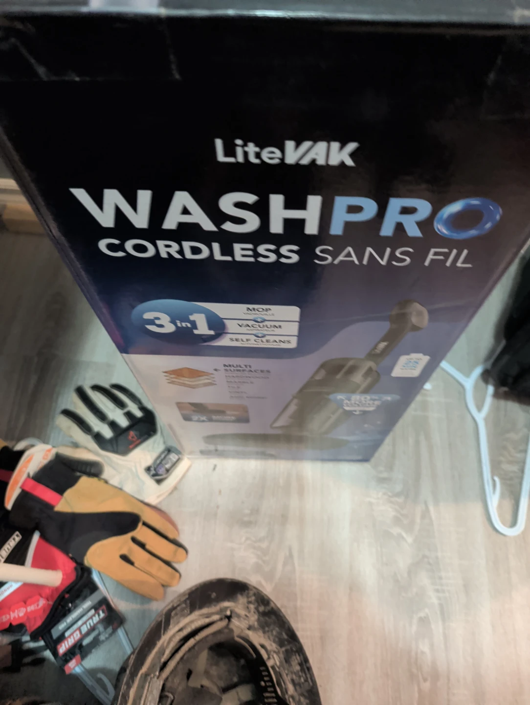 LiteVAK WashPro Cordless 3-in-1 Mop Vacuum