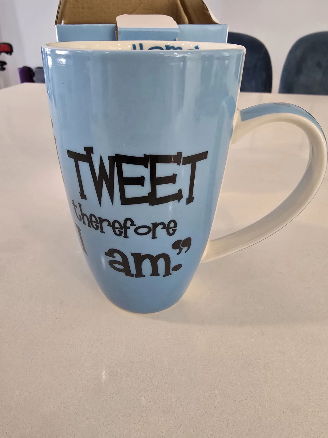 "Tweet Therefore I Am" Mug - Betty Singer