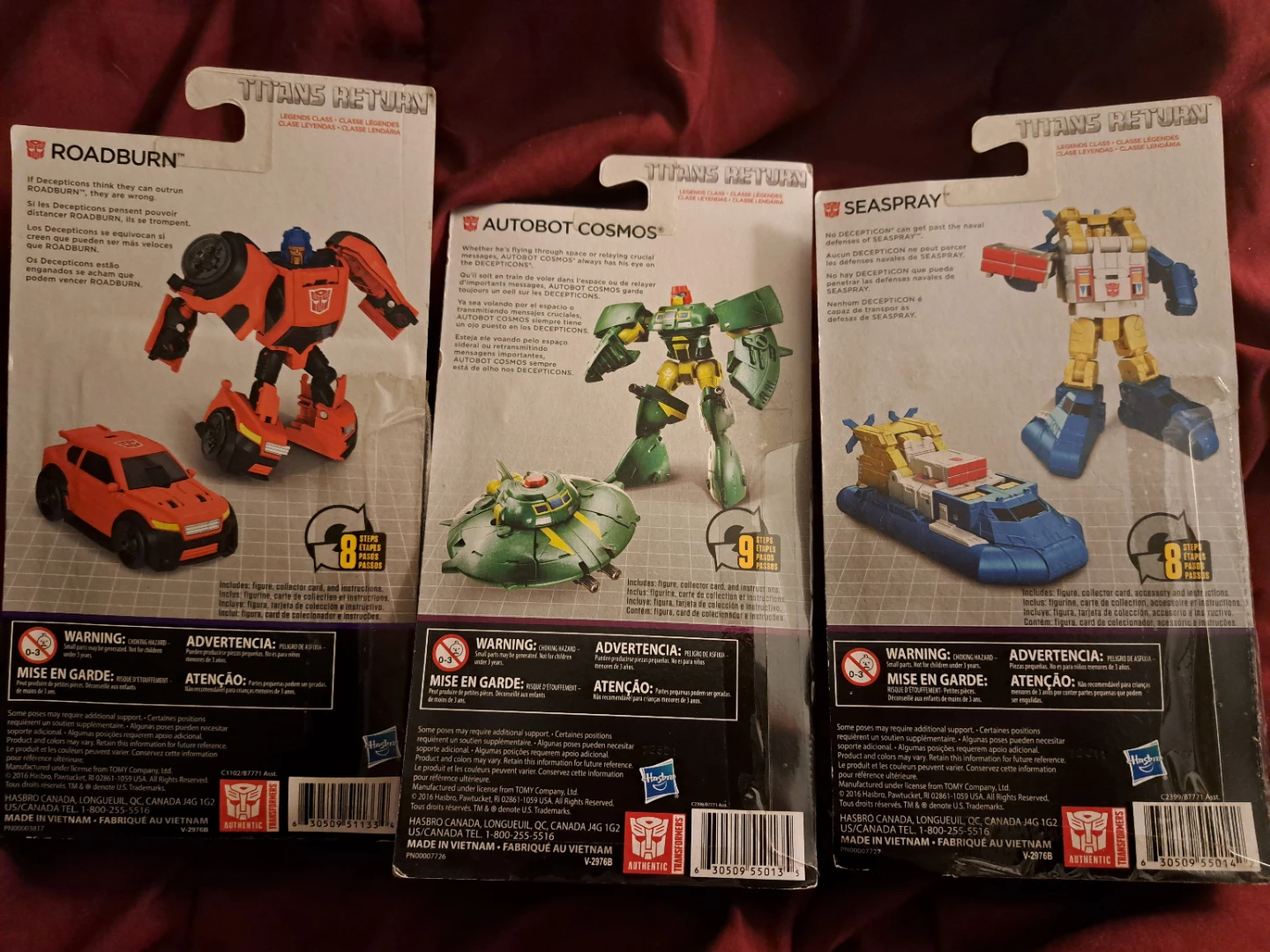 Transformers Titans Return Lot - Roadburn, Cosmos, Seaspray - photo 2