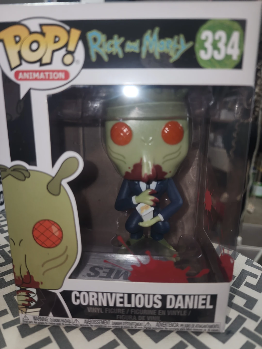 Funko Pop! Rick and Morty Cornvelious Daniel #334 Vinyl Figure