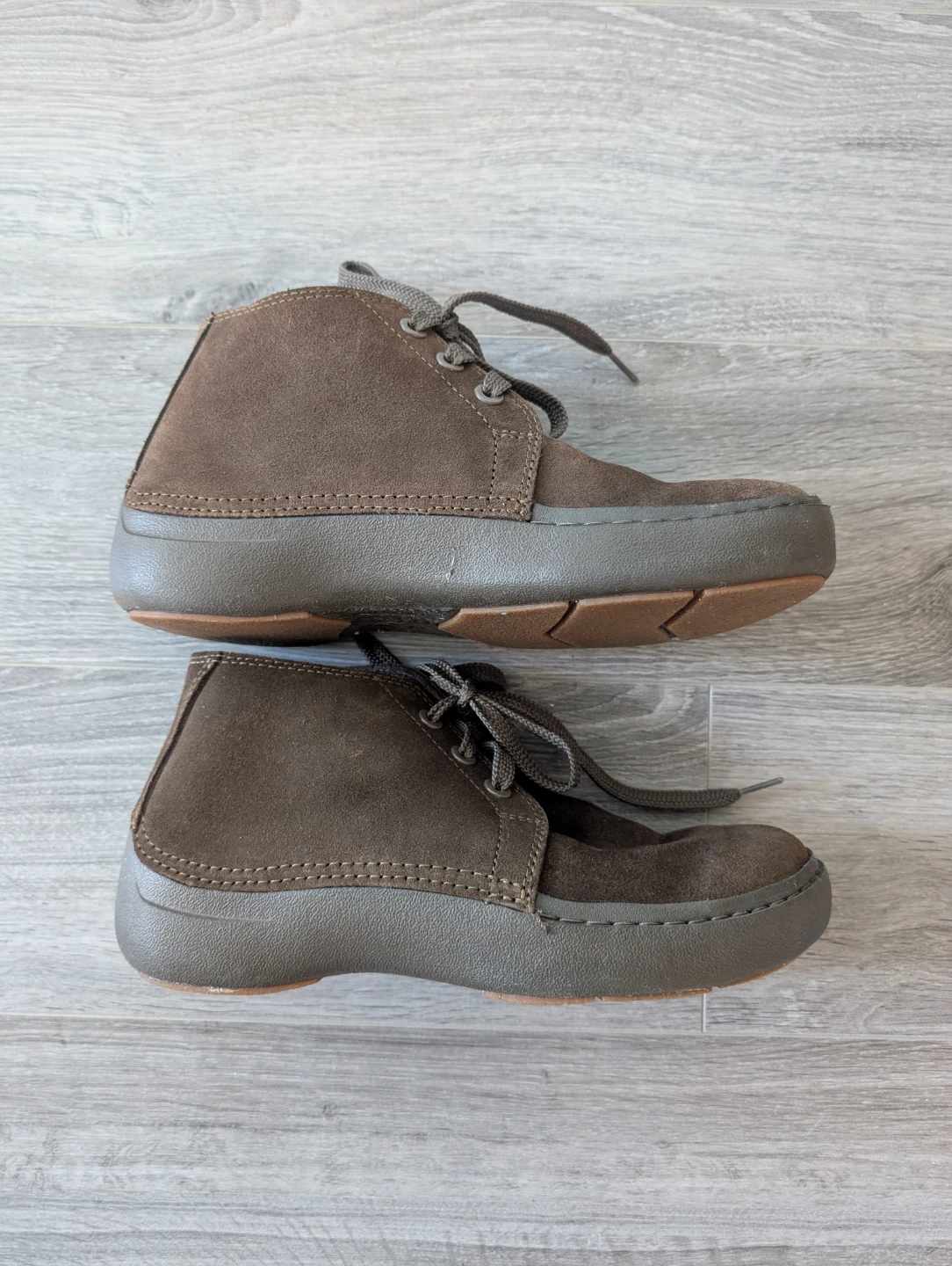 Crocs Brown Suede Chukka Boots
