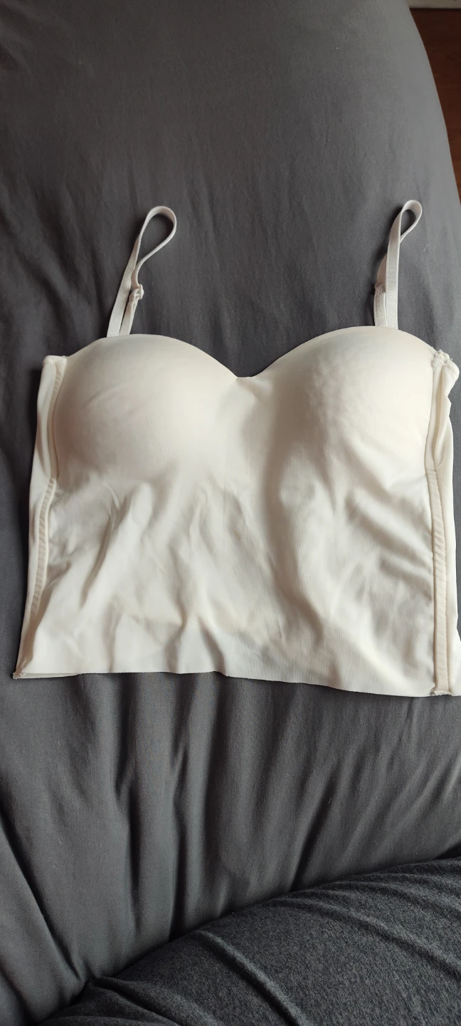 White Bustier Top