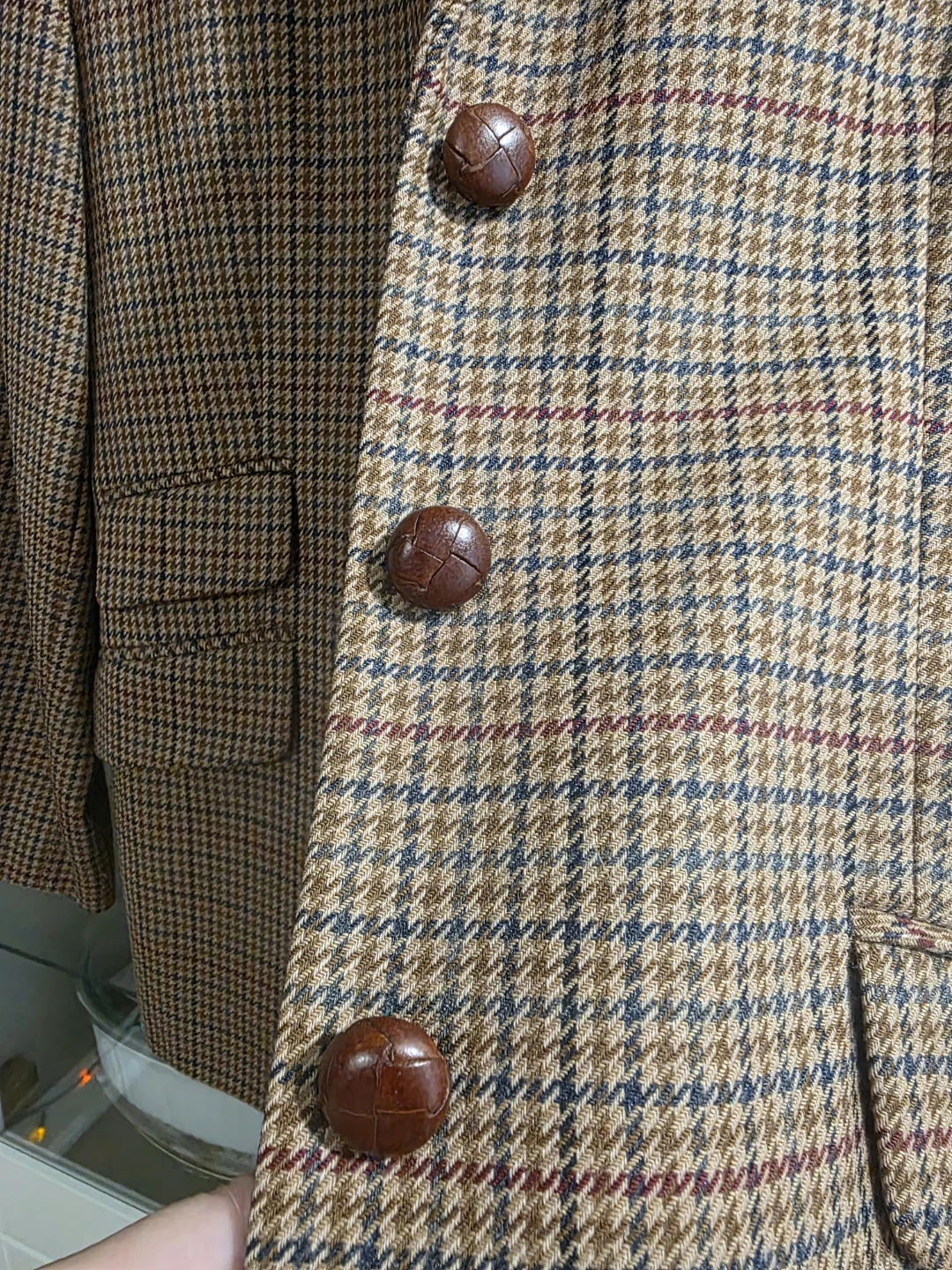 Talbots Plaid Wool Blazer - Size 8 - photo 4