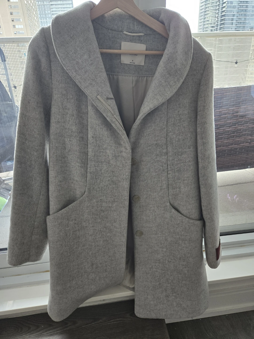 wilfred cocoon coat