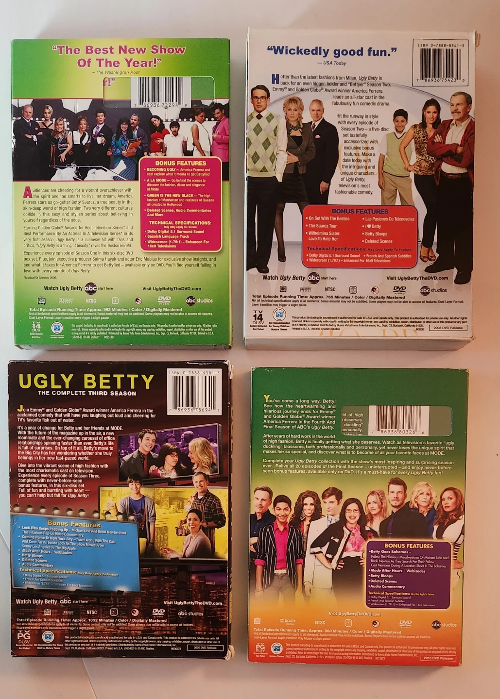 Ugly Betty Complete Series DVD Set - photo 2