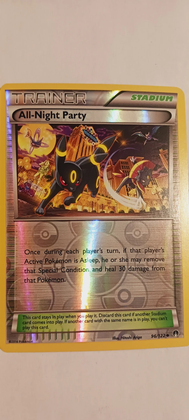 Pokemon TCG All-Night Party Stadium Card - photo 2