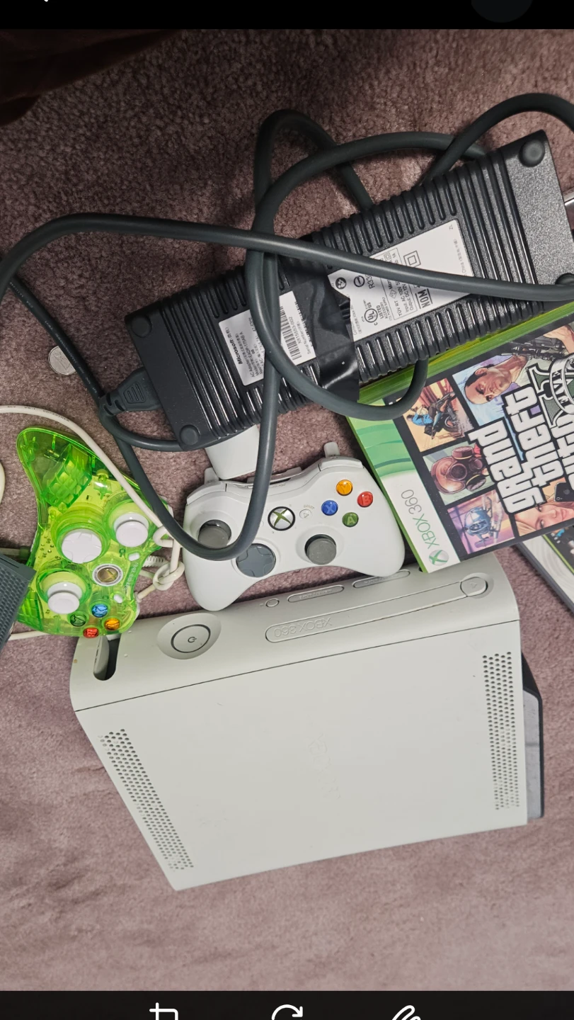 Xbox 360 Console with Games and Accessories