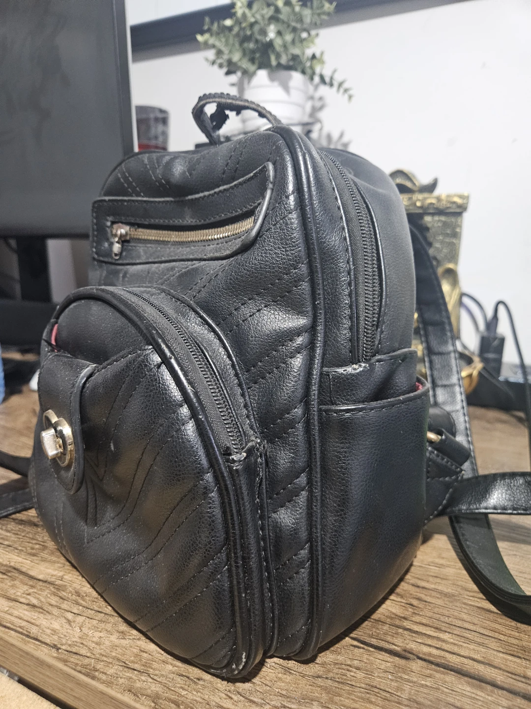 Black Mini Backpack - photo 2