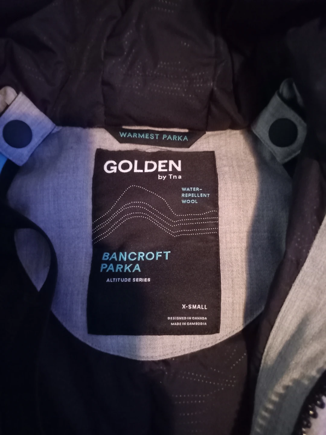 Golden by Tna Bancroft Parka X-Small