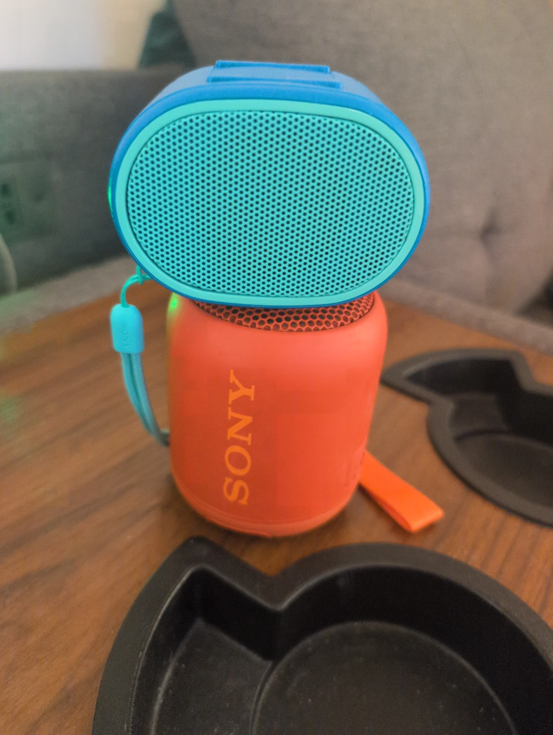 Sony SRS-XB100 Bluetooth Speaker - Orange & Blue
