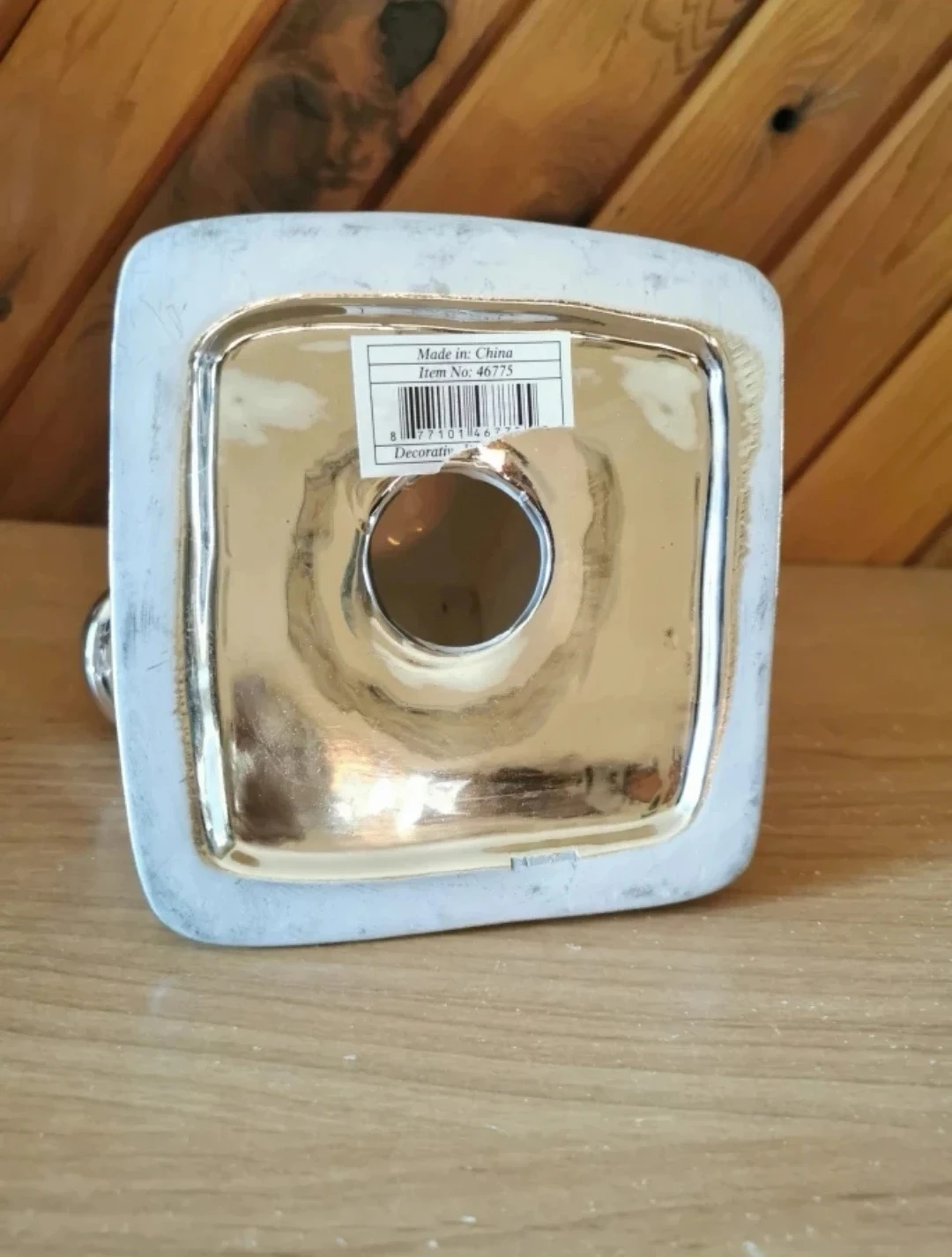Silver Rotary Phone Decor Sculpture | Retro Inspired Accent - photo 5
