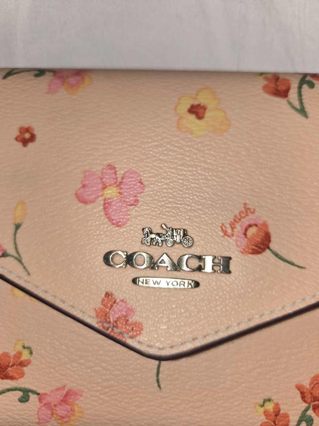 Coach Floral Print Wallet - photo 4