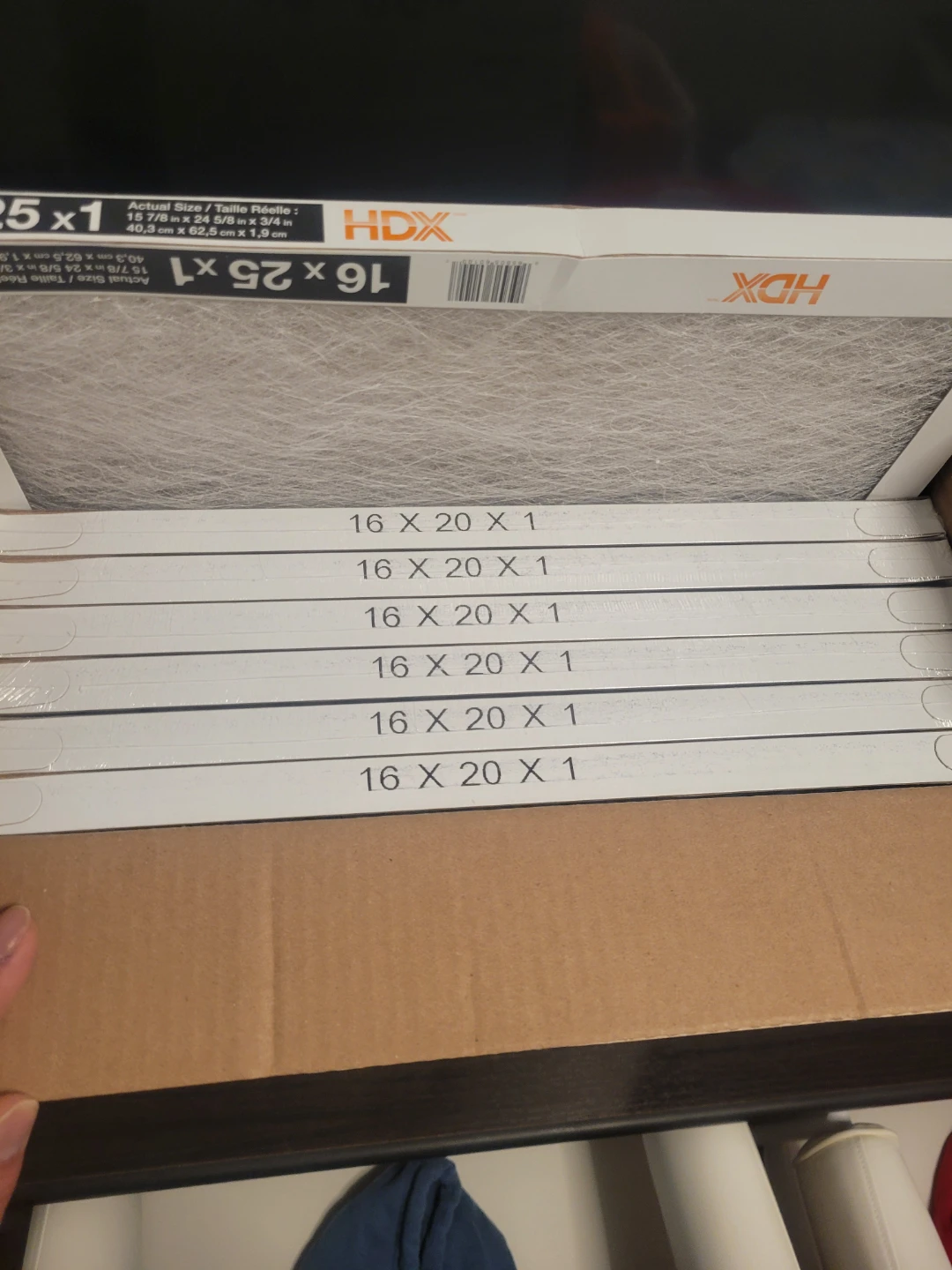 3M Filtrete 16x20x1 Air Filter - 6 Pack - photo 2