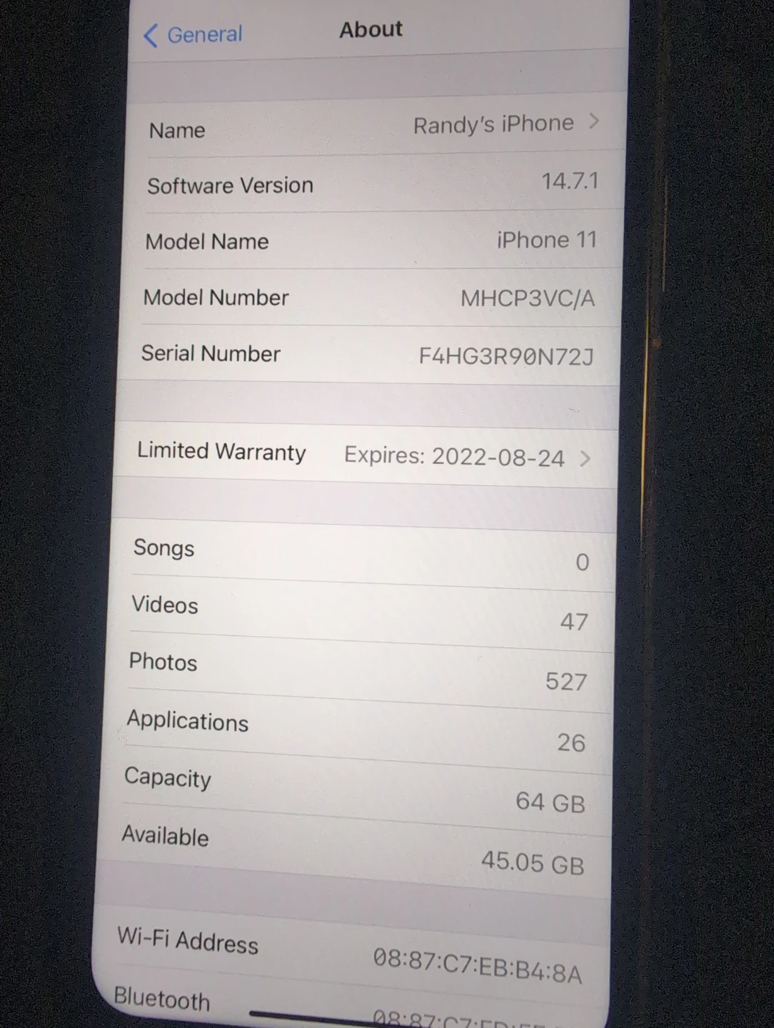 Apple iPhone 11 (64 GB)
