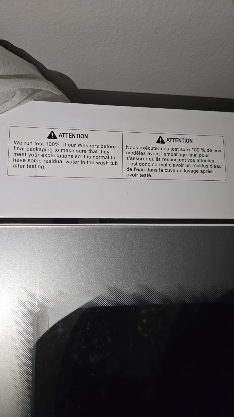 RCA Top Load Washing Machine - photo 2
