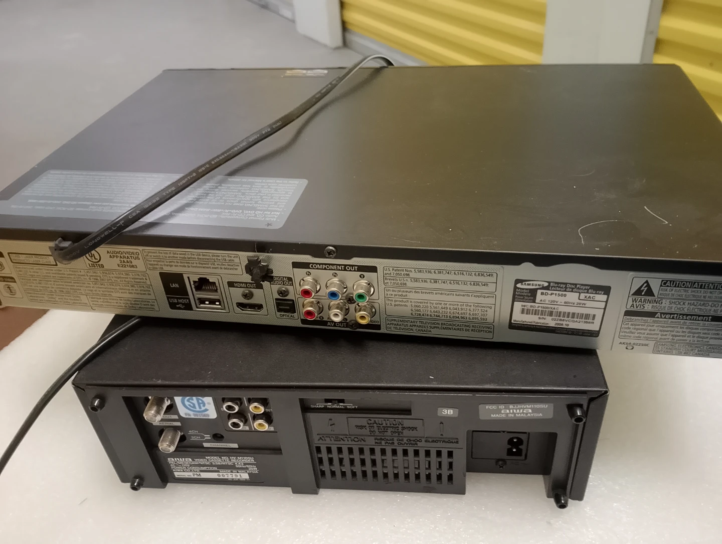 Both 30$ Samsung Blu-ray Player & Aiwa Multi System Converter - photo 3