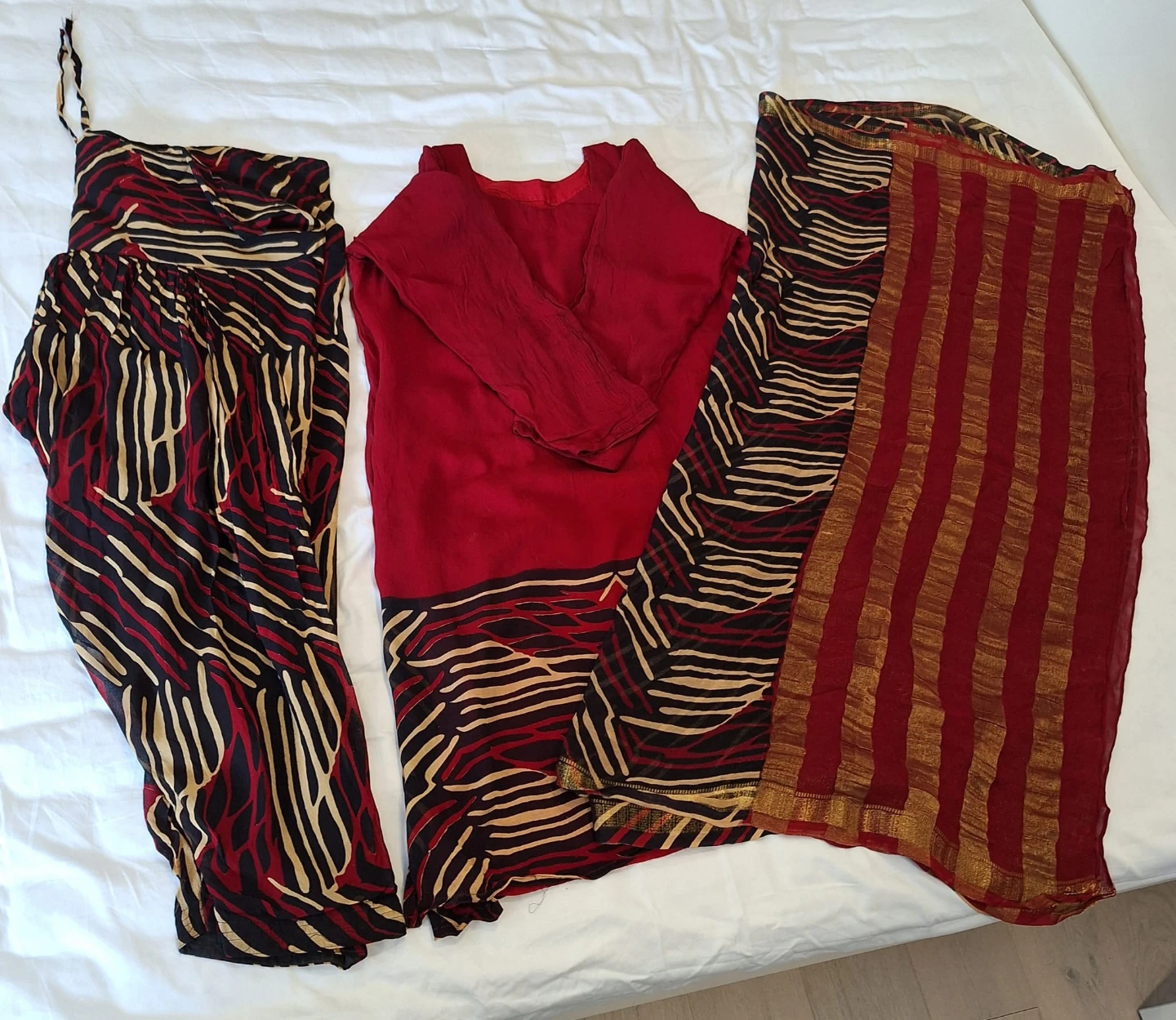 Chiffon Salwar Set - photo 3