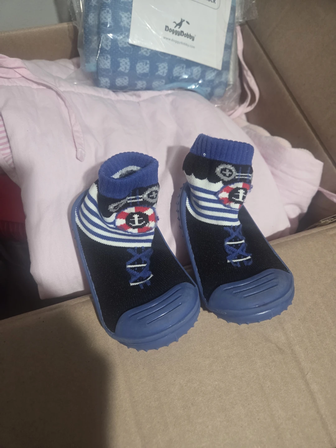 DoggyDobby Baby Crib Shoes