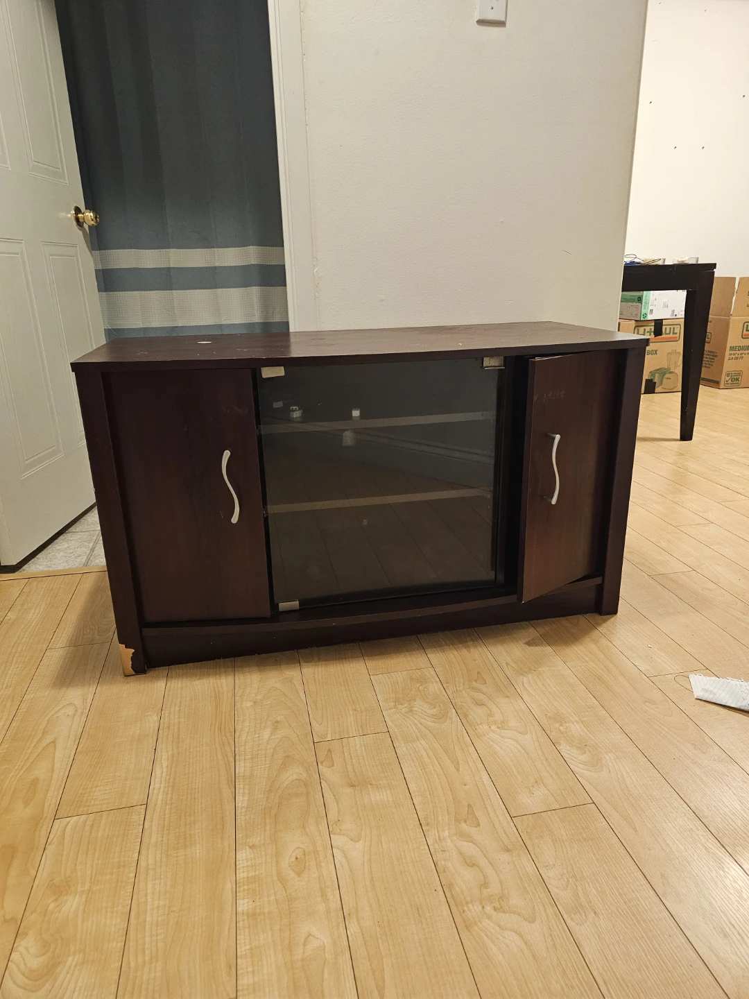 Dark Blue Sofa, & free  TV Stand (if wanted) - photo 5