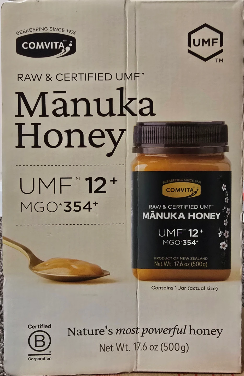 Comvita Manuka Honey UMF 12+ MGO 354+ 17.6 oz