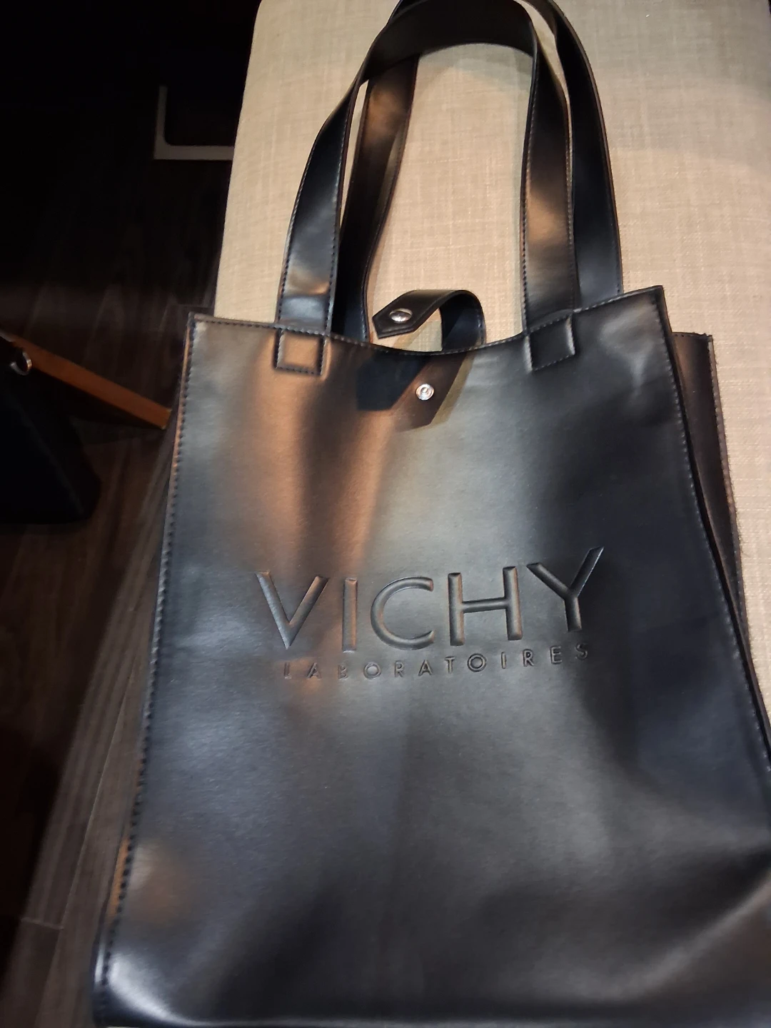 Vichy Laboratoires Black Tote Bag