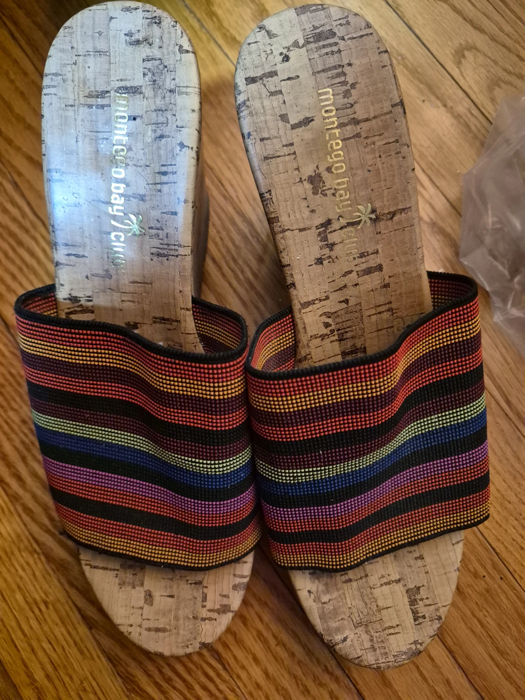 Montego Bay Club Rainbow Shoes Size 8