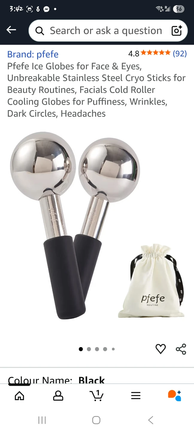 PFEFE Ice Globes for Face & Eyes- New!!