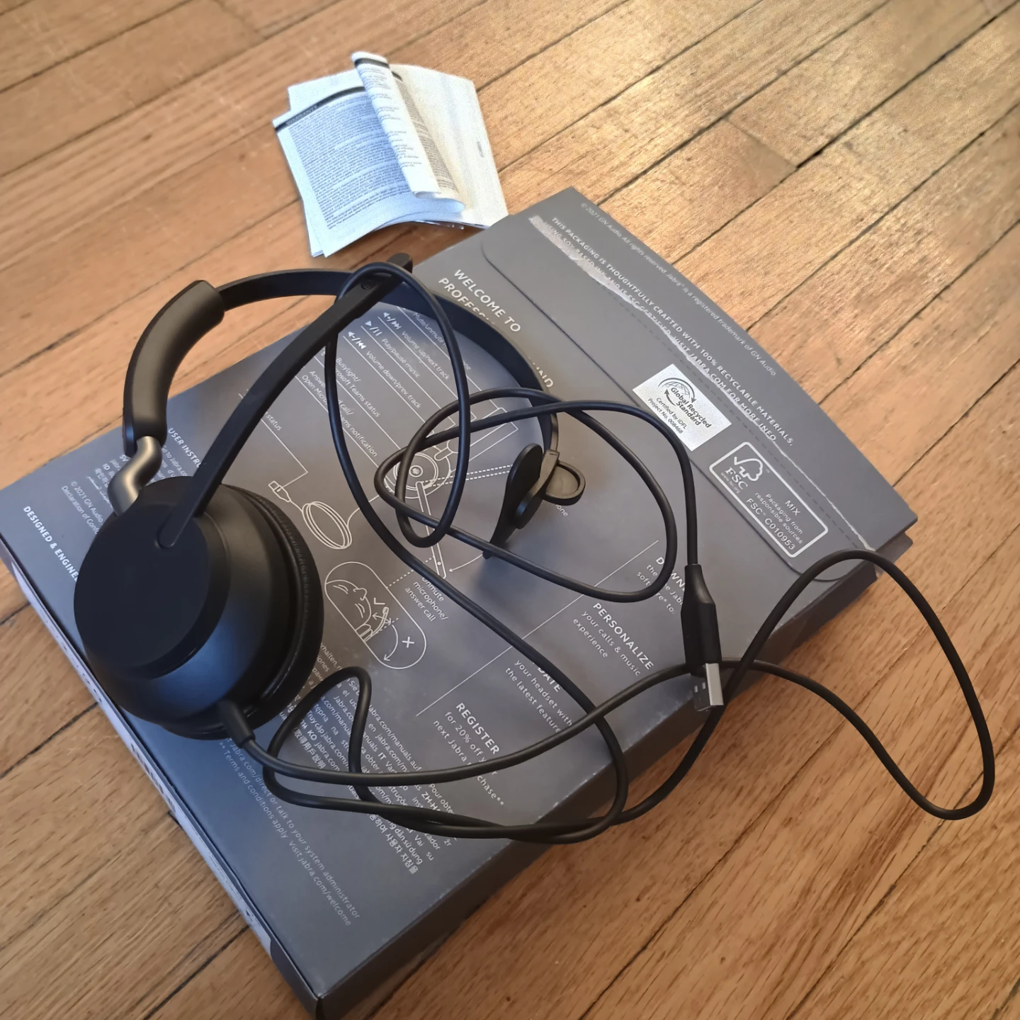 Jabra Evolve2 40 SE USB-A MS Mono Headset with Pouch - photo 4