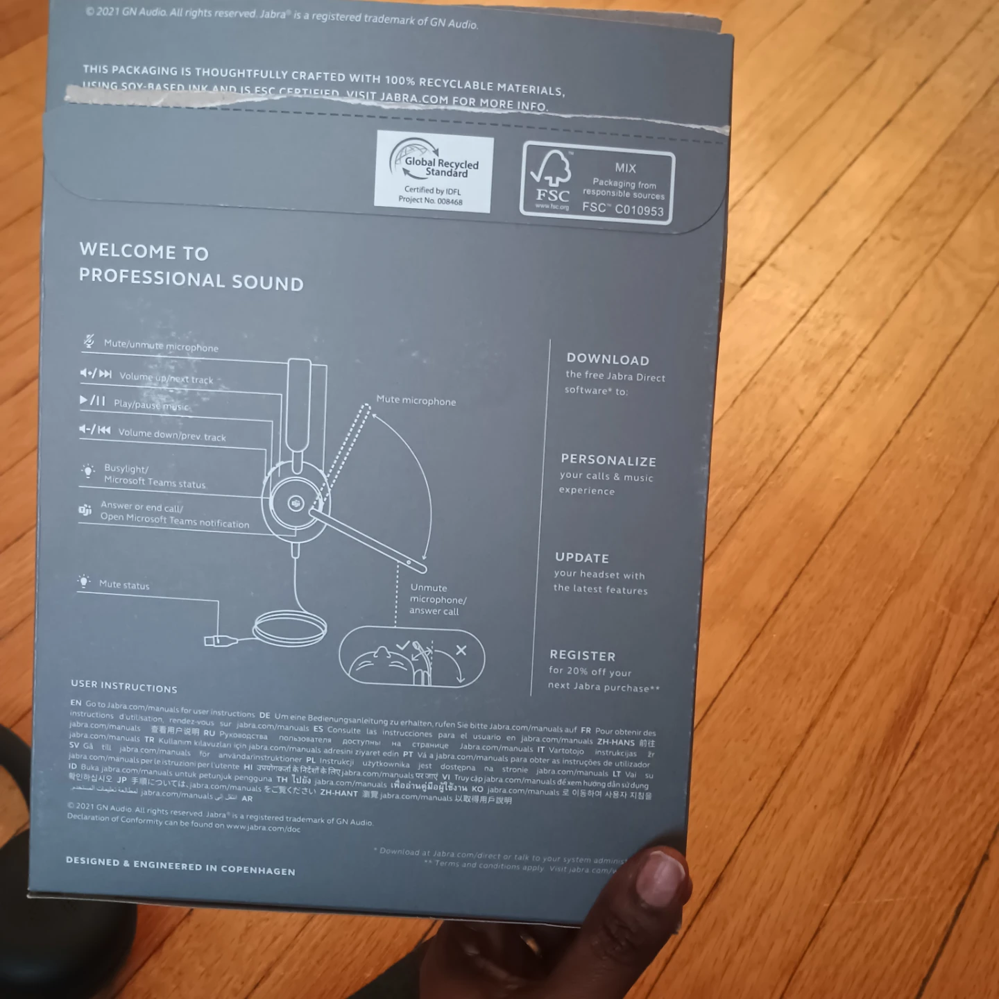 Jabra Evolve2 40 SE USB-A MS Mono Headset with Pouch - photo 5