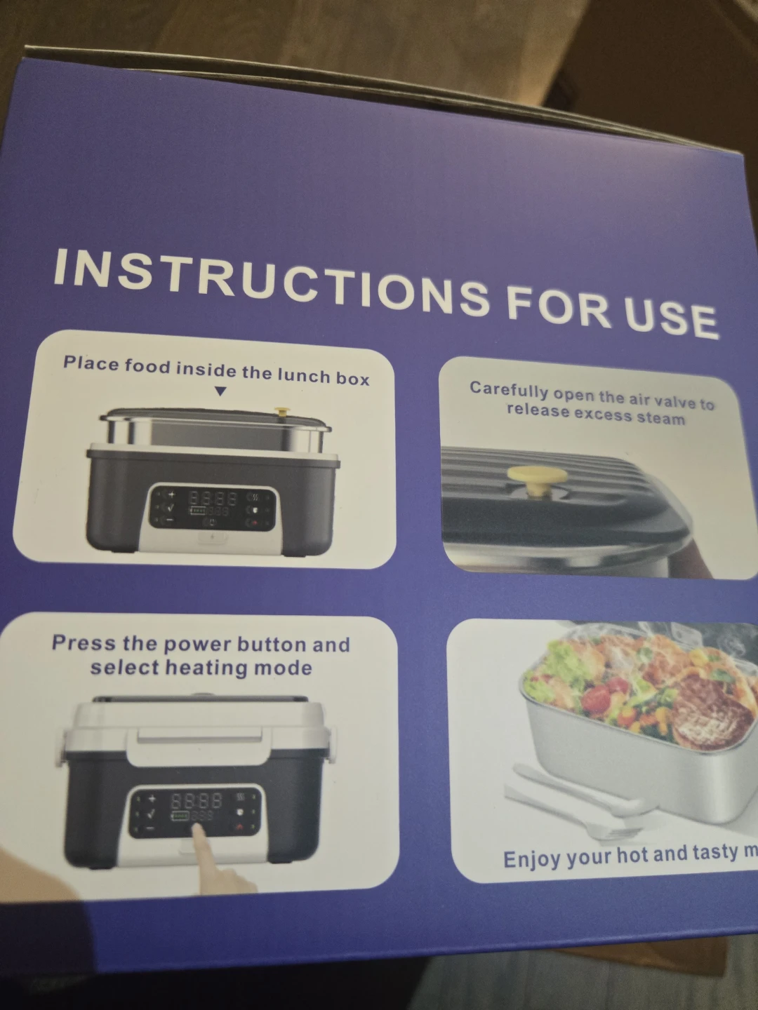 NEW - Electric Heated Lunch Box - photo 5
