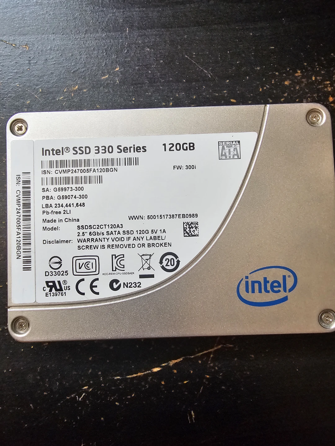 Hard drives 120ssd,500---4tb