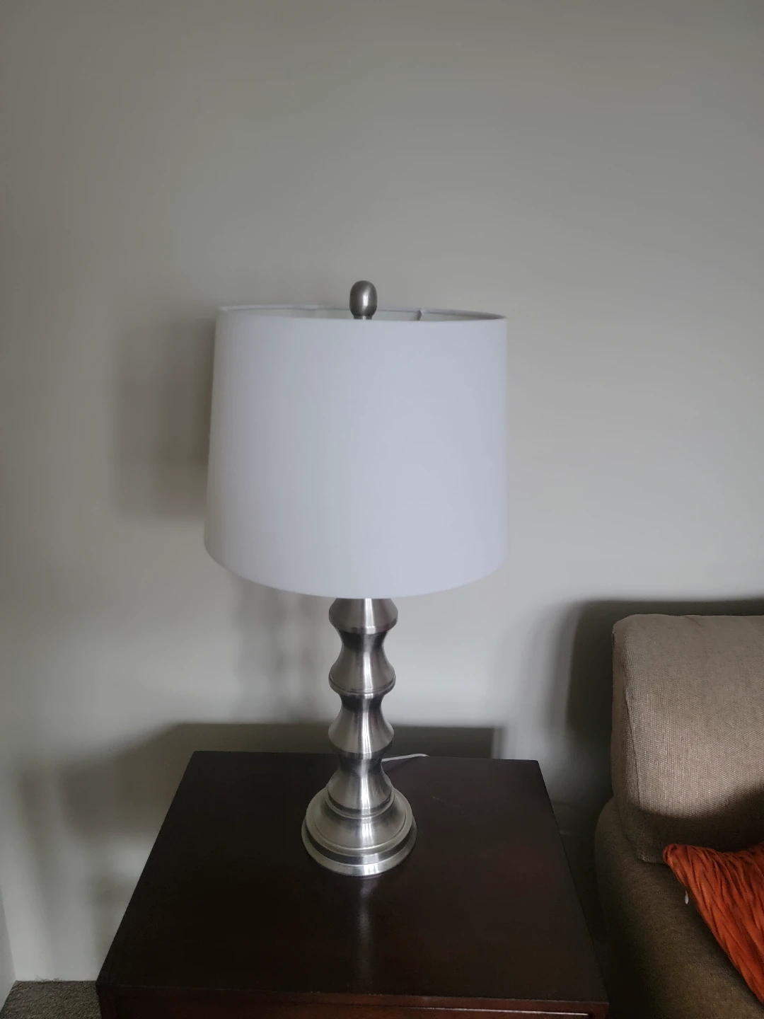 Pair of Modern 28" Table Lamps