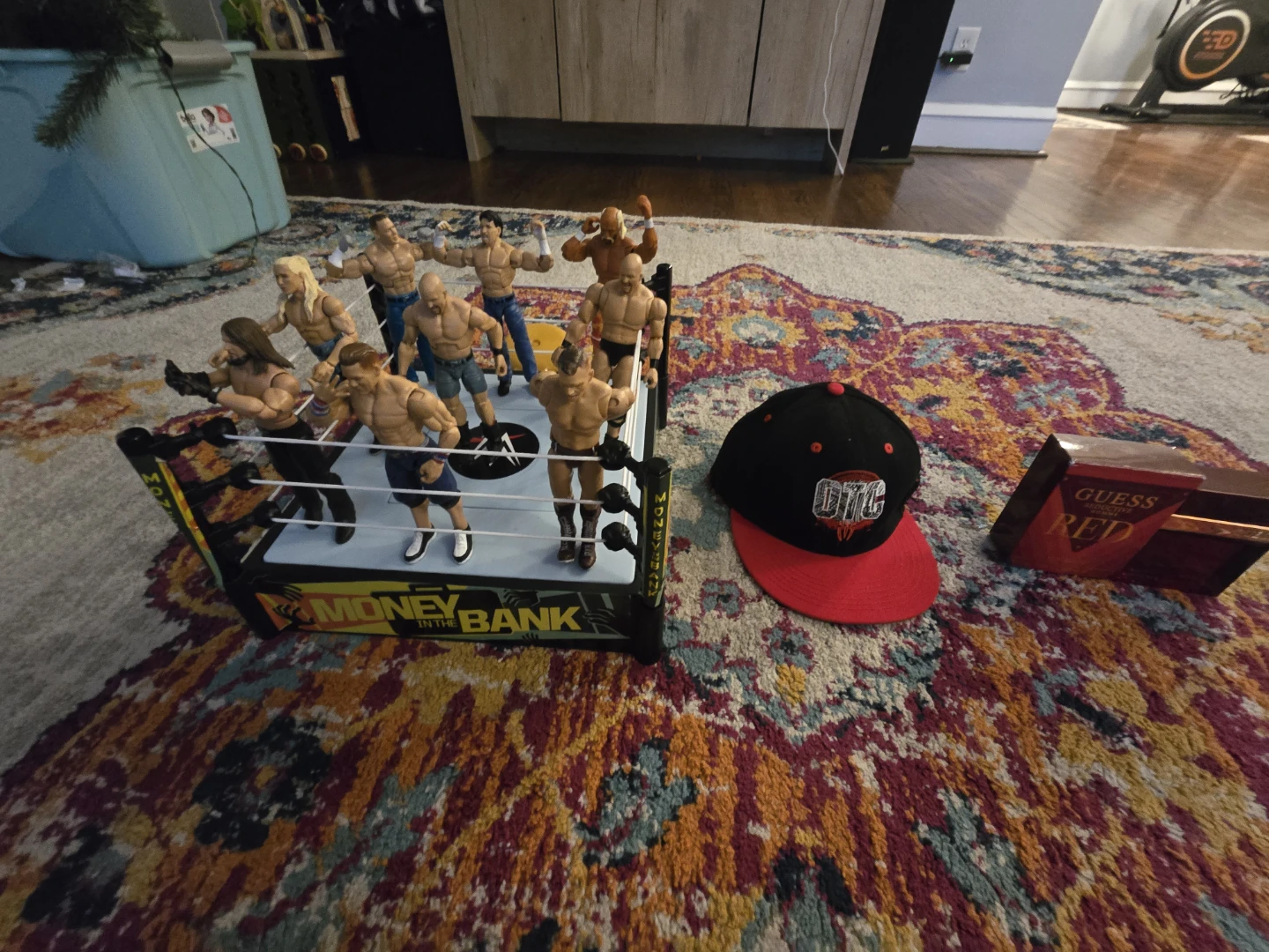 WWE Money in the Bank Ring & Figures