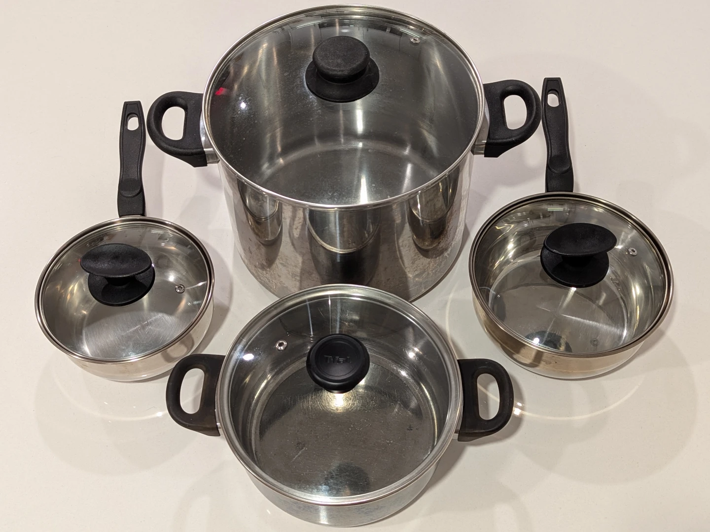 Stainless Steel Cookware Set - Pots & Pans