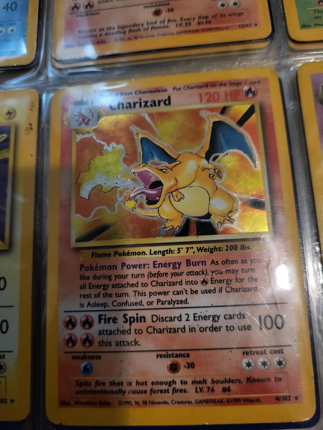 Pokemon Vintage Charizard From The 90's