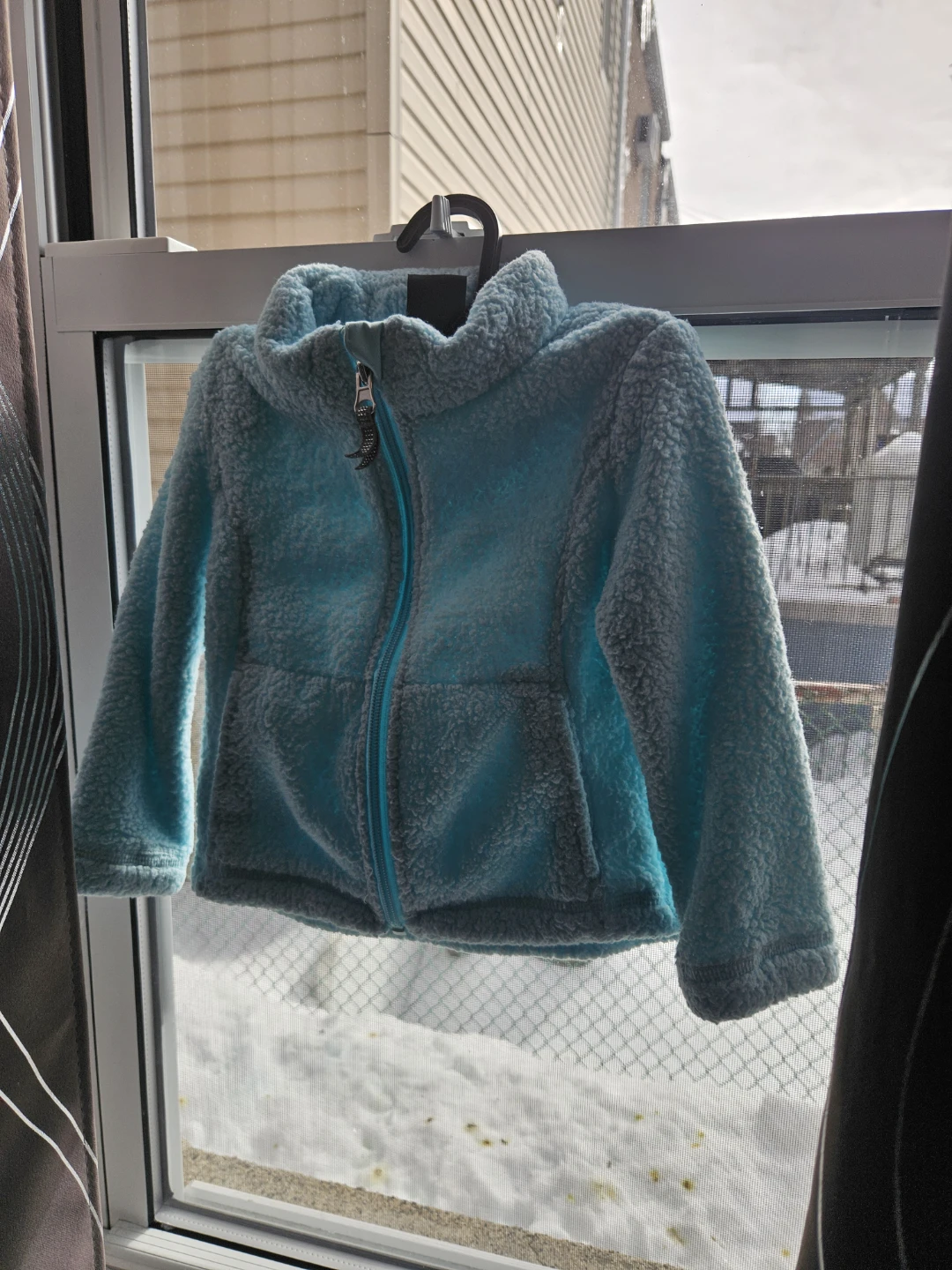 Baby Blue Fleece Jacket with inner jacket and pant - photo 3