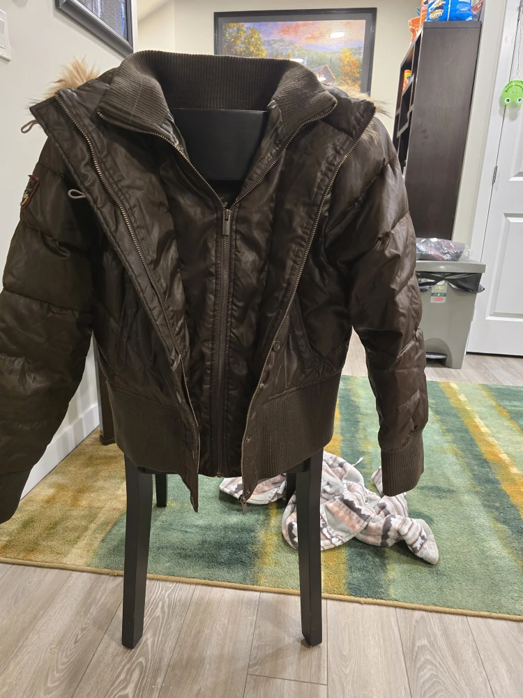 Triple F.A.T. Goose XXL Brown Puffer Jacket